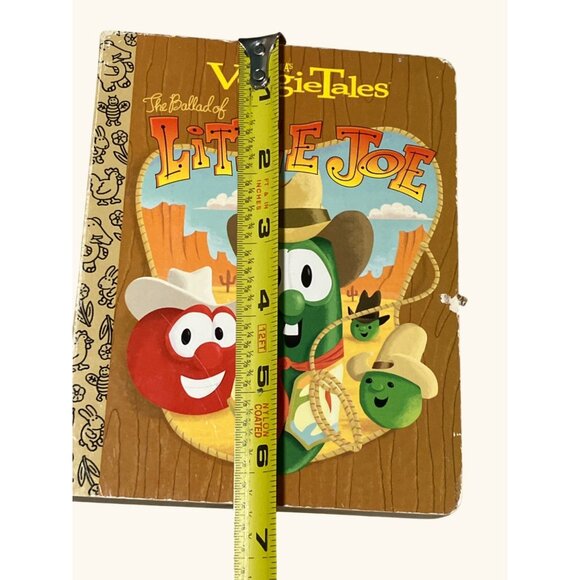 VeggieTales Board Book "The Ballad Of Little Joe" Big Idea Children's Story - Picture 8 of 8